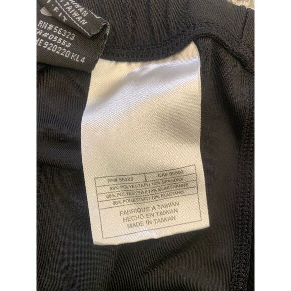 Vintage Nike Women Small Petite Black Straight Leg Pants Made in Taiwan 90's Y2K - Picture 4 of 14